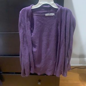 Soft purple sweater